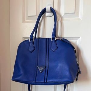 Royal Blue Guess Top Handle Handbag